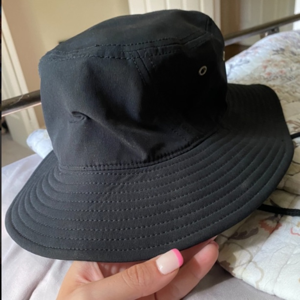 black adidas bucket hat